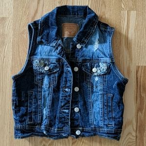 Amethyst Jeans Denim Vest